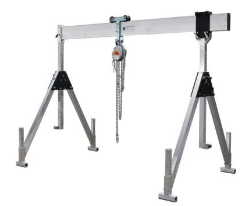 Aluminium Gantry Crane dapat dilipat