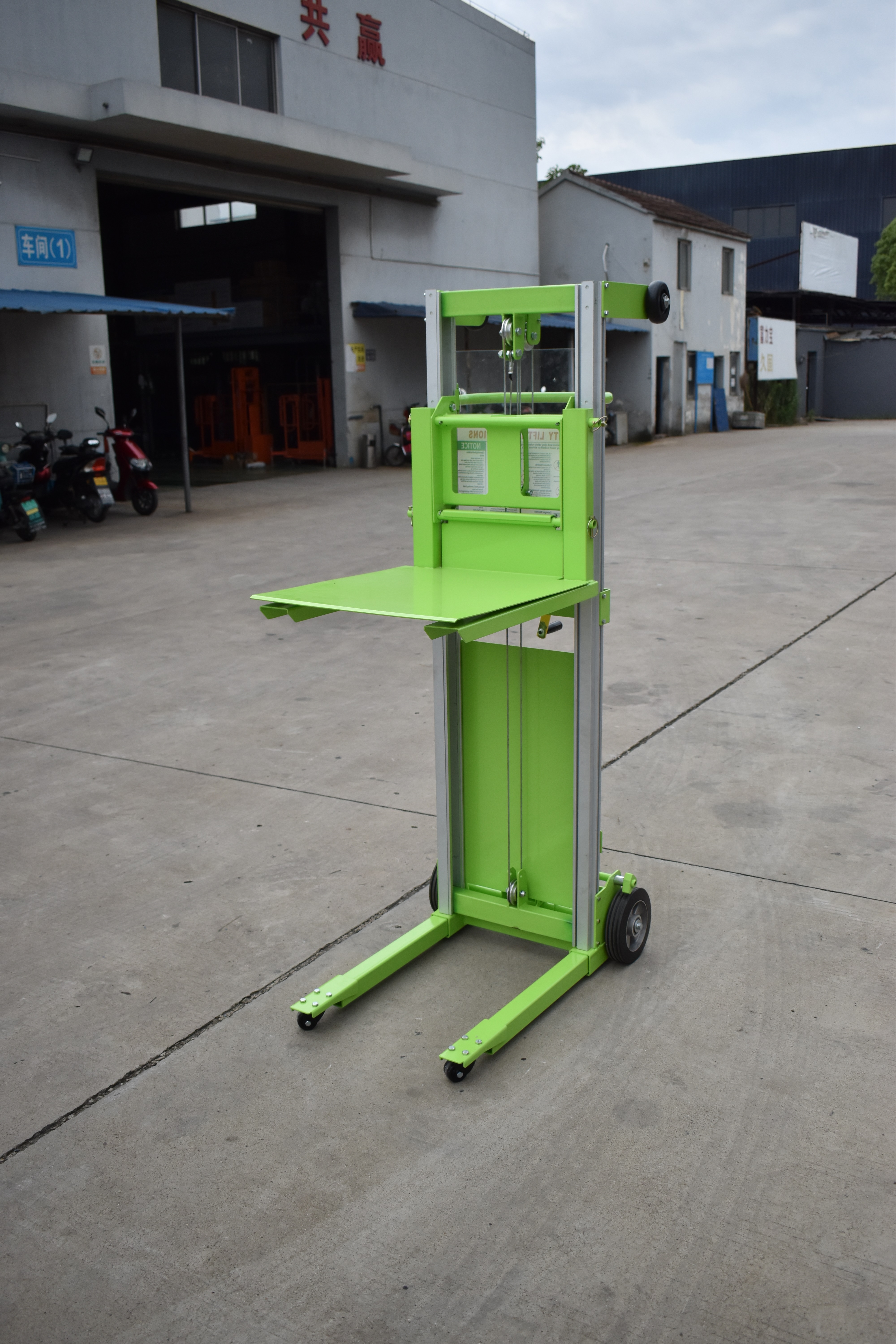 Stacker Manual Aluminium Tipe Flip-WFH