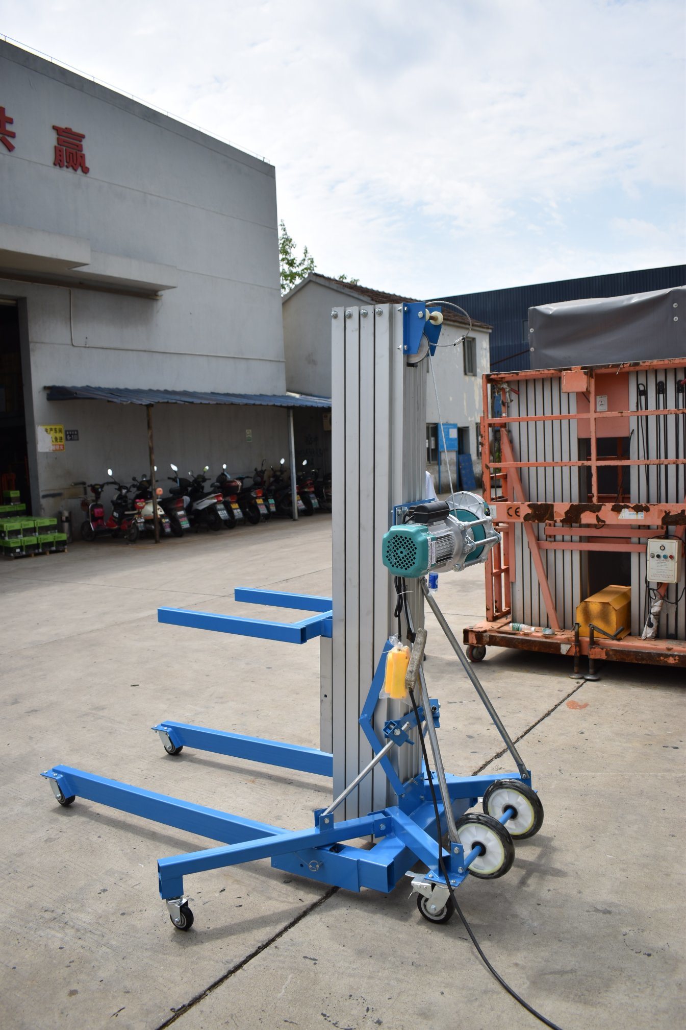 Lift Paduan Aluminium Winch Listrik-ELGA